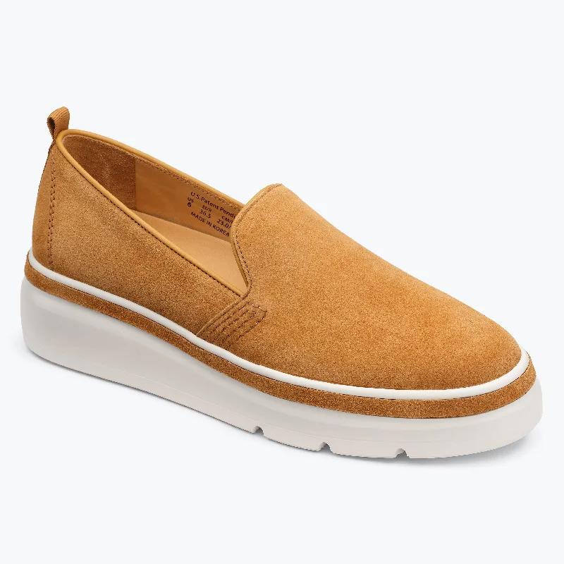 Alice style Sutton Suede Sneaker - Buckthorn