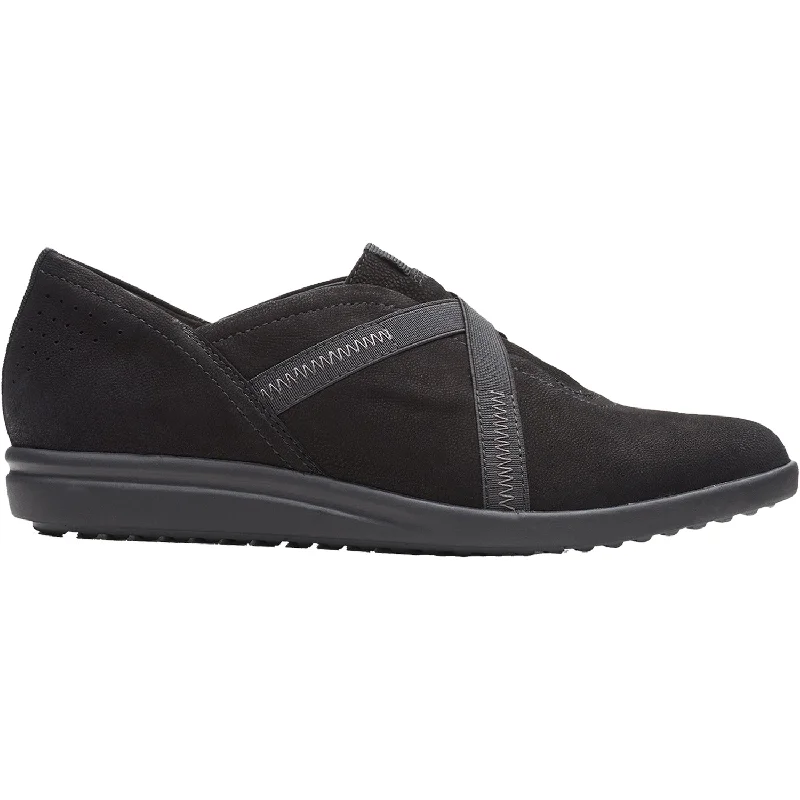 Party Wear Women's Clarks Tamzen Step Black Nubuck