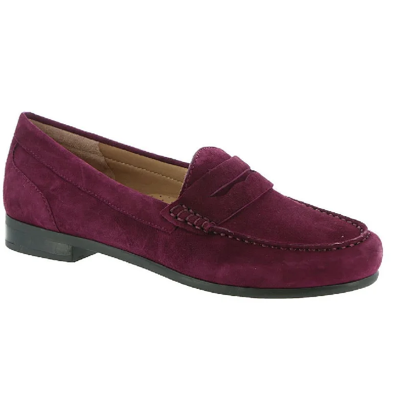 Lazy Style Array Womens Harper Leather Slip On Penny Loafers