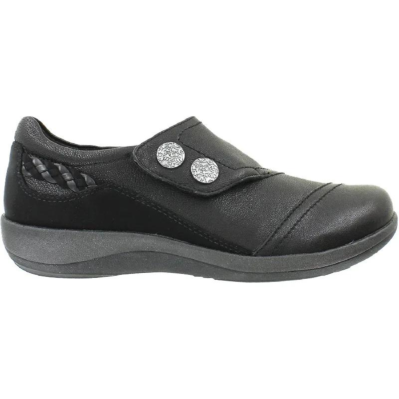 Elegant Style Women's Aetrex Karina Black Leather