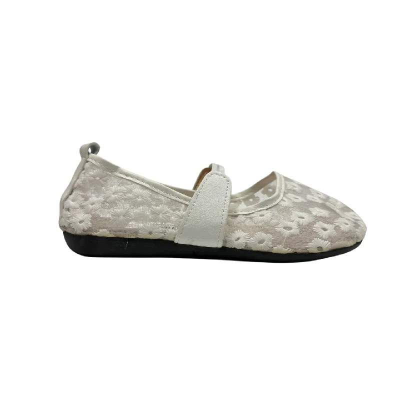 Classic Style White Net Summer Women's casual