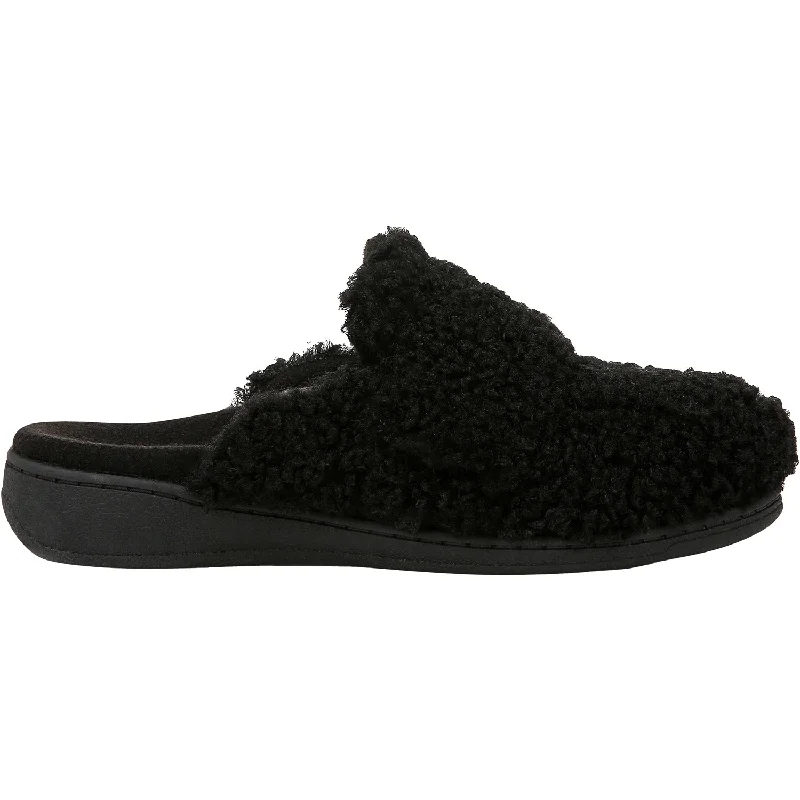 Floral Prints Women's Vionic Gemma II Black Shearling