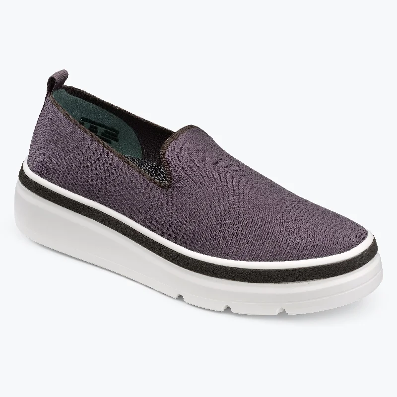 Lazy Style Sutton Knit Sneaker - Slate