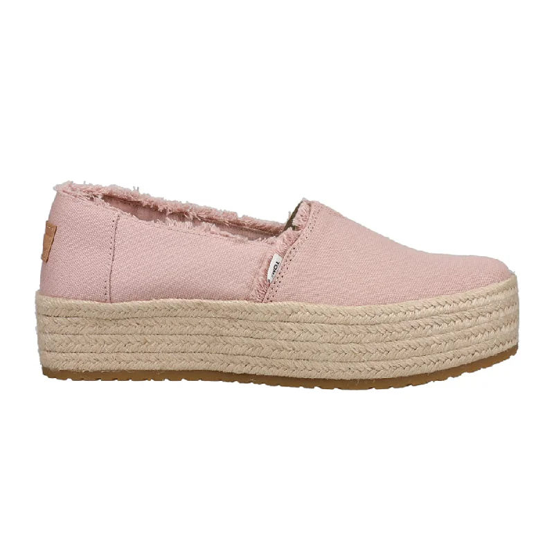 Ultra-lightweight Valencia Canvas Platform Espadrille Flats