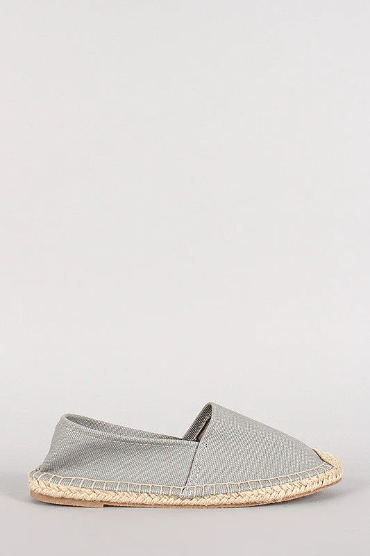 Sports fitness shoes Breckelle Canvas Espadrille Skimmer Loafer Flat