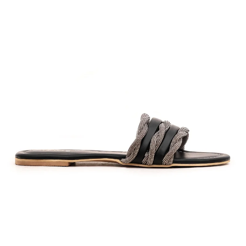 Windbreaker fashion Black Fancy Slipper FN7720