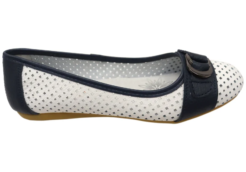 British casual Natural Comfort Ever Womens Comfortable Leather Shoes