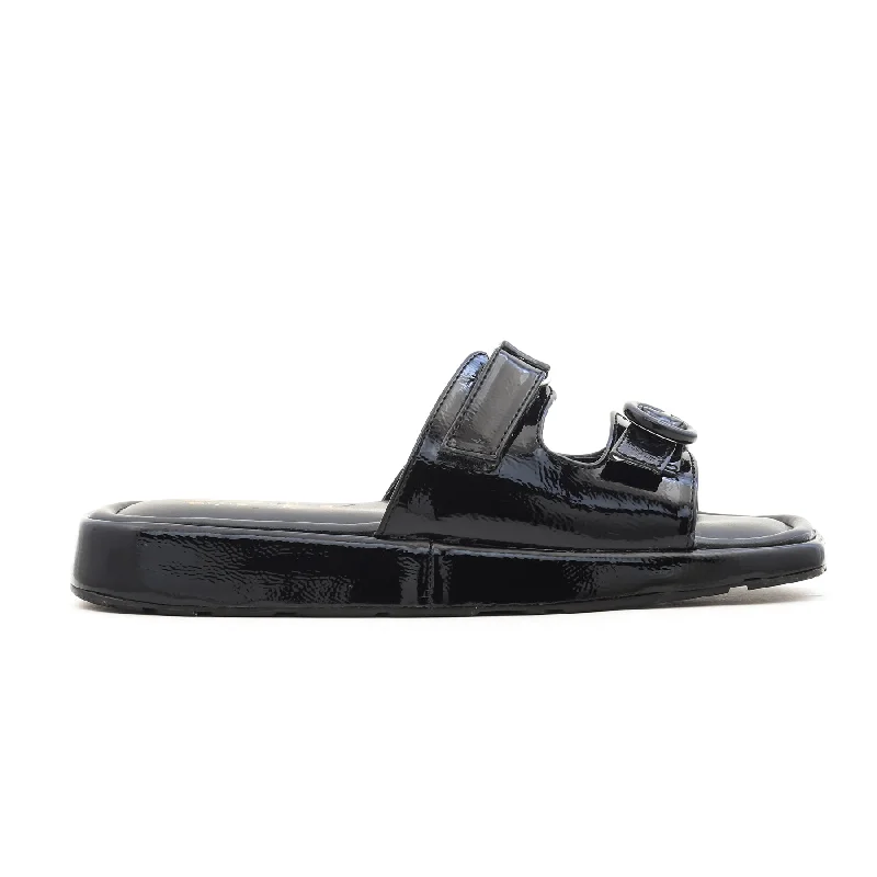 Customized Version Black Formal Slipper FR7872