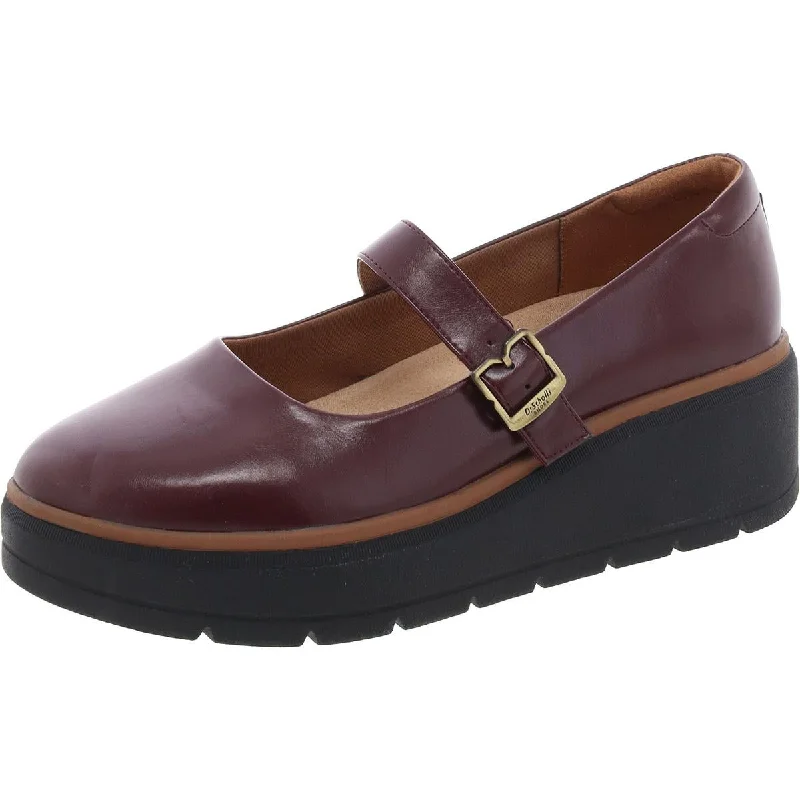 Noble Temperament Dr. Scholl's Shoes Womens Nice Max MJ Slip On Platform Mary Janes
