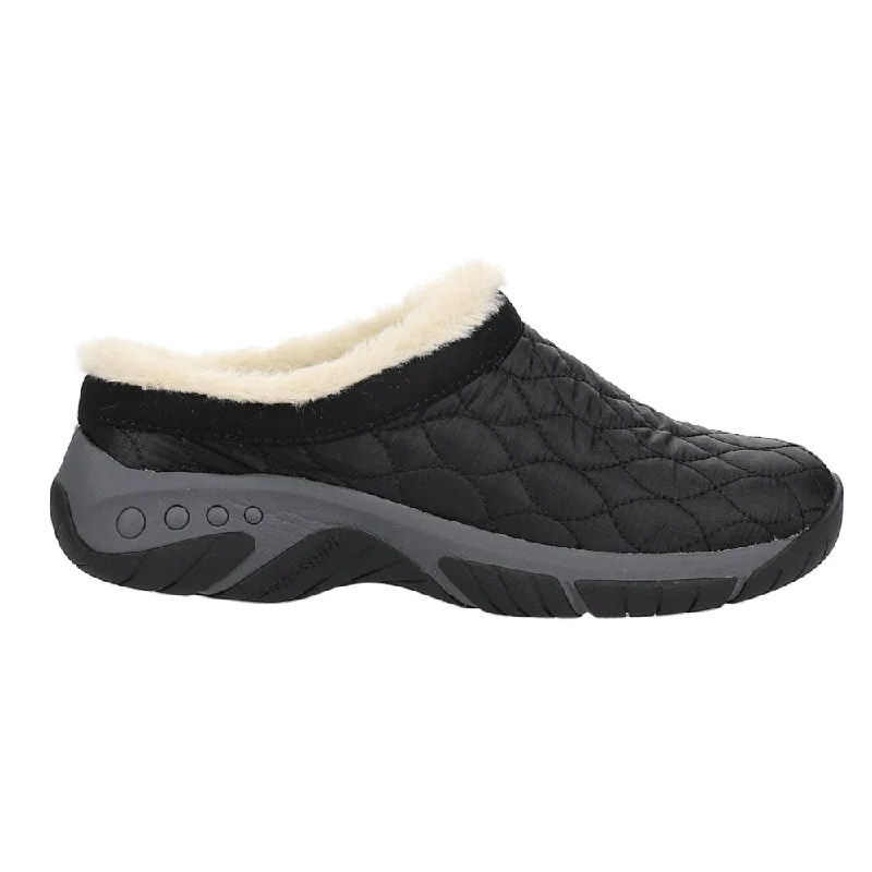 Denim Design Wimmy Quilted Shearling Mules