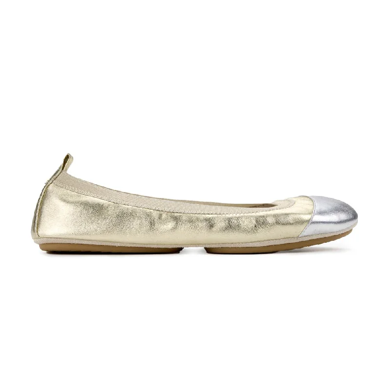 Single-shoulder Neck Design Samantha Foldable Ballet Flats