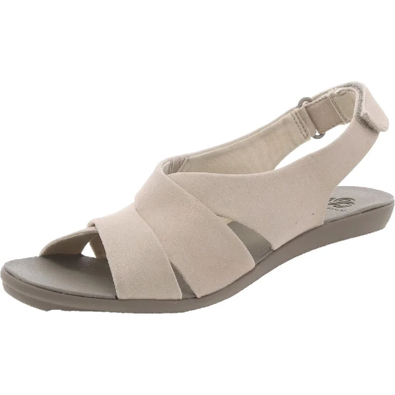 Mid-length Style Clarks Womens Caddell Bright Open Toe Ankle Strap Slingback Sandals