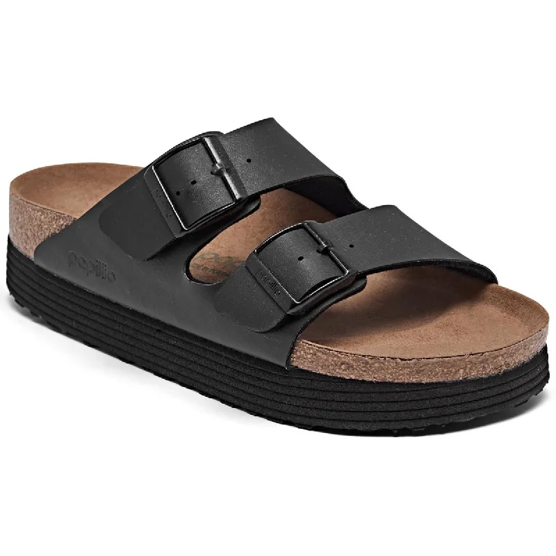 Street Sports Shoes Papillio by Birkenstock Womens Arizona Grooved Slip On Vegan Platform Sandals
