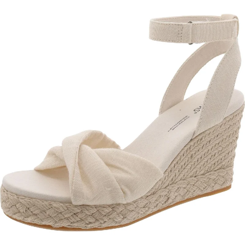 Stunning Fashion Toms Womens Canvas Wedge Espadrilles