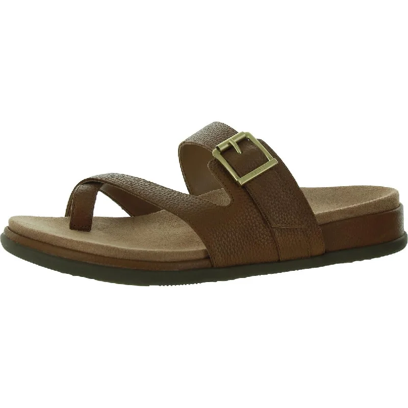Luxury and fashionable Vionic Womens Leather Slip On Slide Sandals